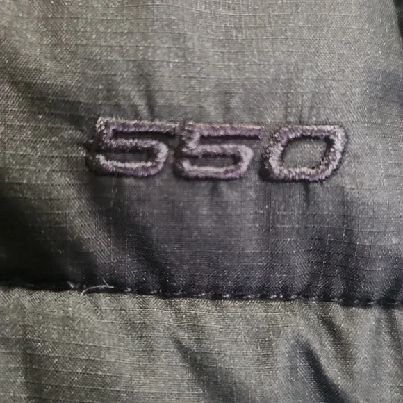 The North Face Women's Black Puffer 550 Down Fill Full Zip Vest Size Large - Picture 5 of 6